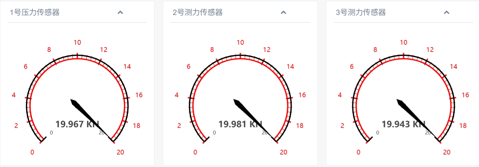 FD8121W上位机实时力学曲线图表界面